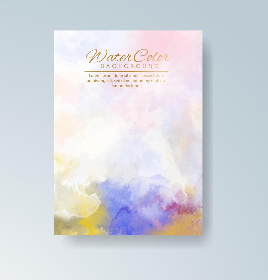 Warm wine-toned watercolor splash for romantic headers. vector
