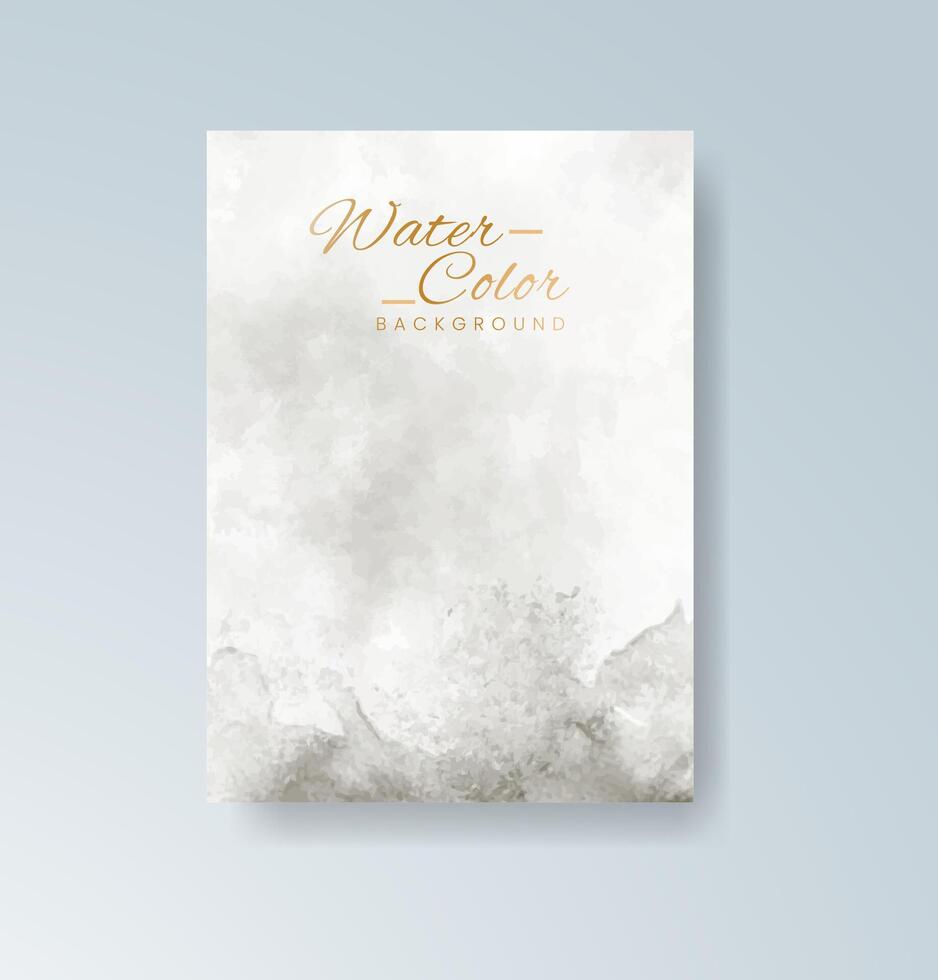 Peach and plum watercolor blend card for romantic uses. vector