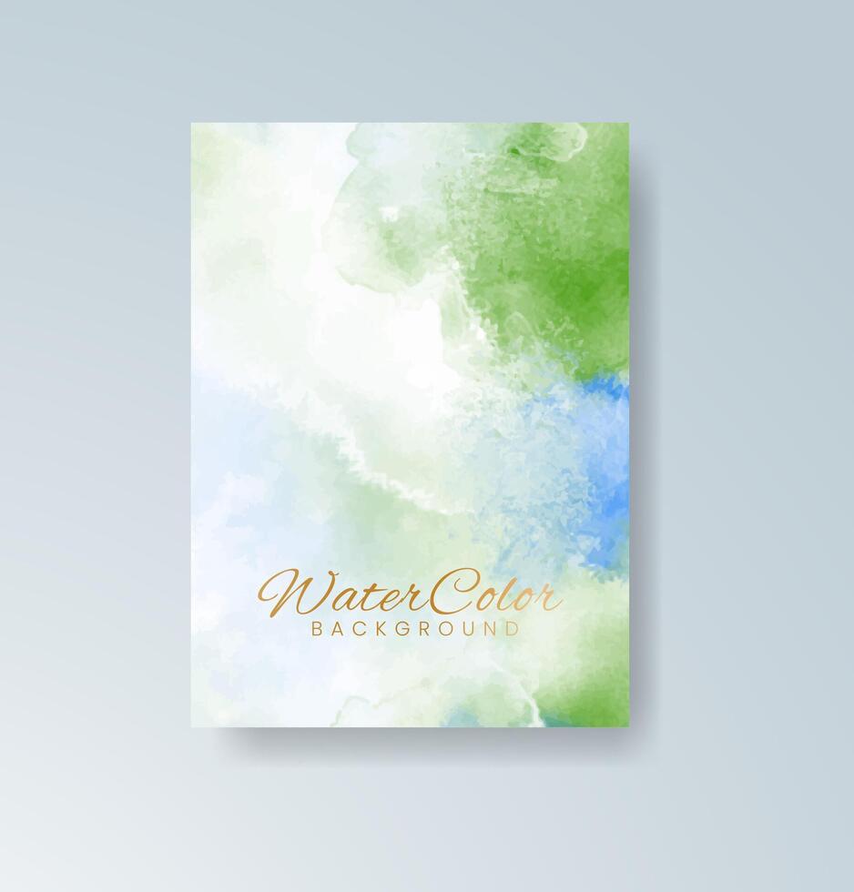 Tropical watercolor splashes with bright colors for beach or holiday invites. vector
