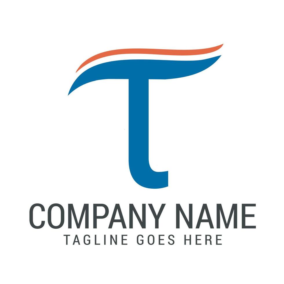 Letter T creative, Modern, and Elegant Logo Design Templates for businesses vector