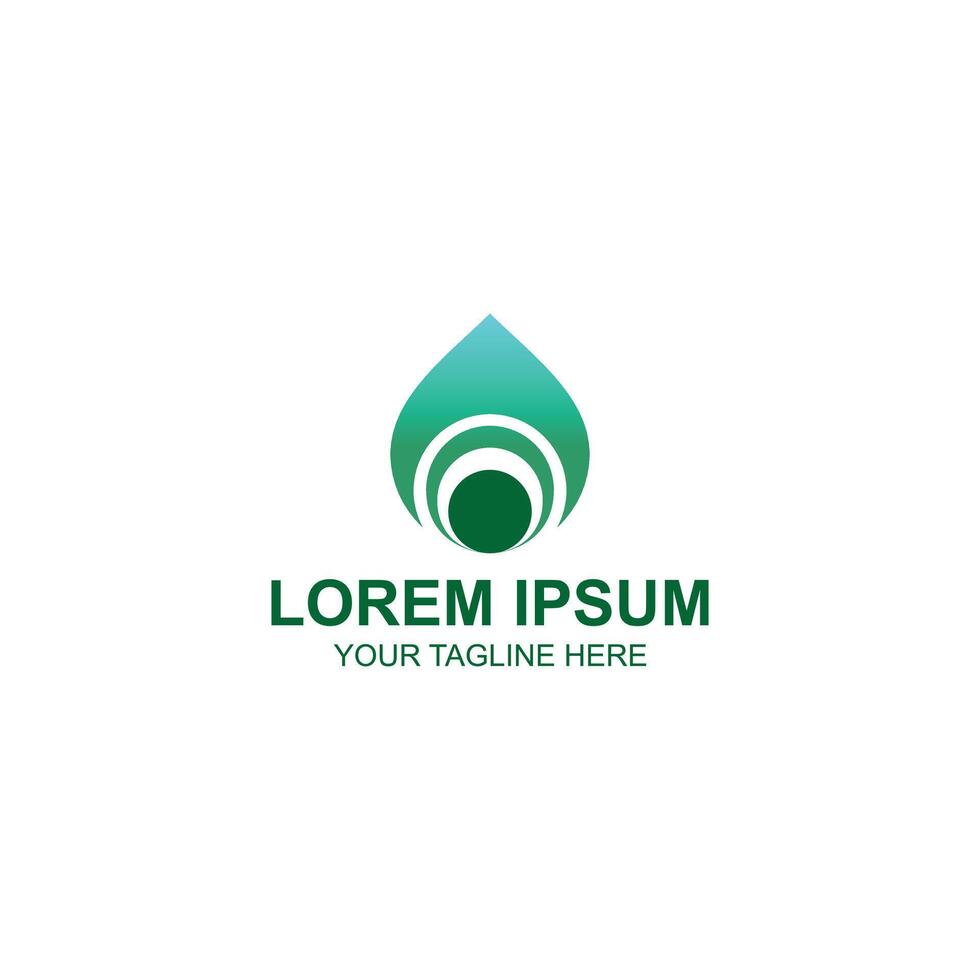 logo design leaf icon for herbal product or business with creative llustration vector