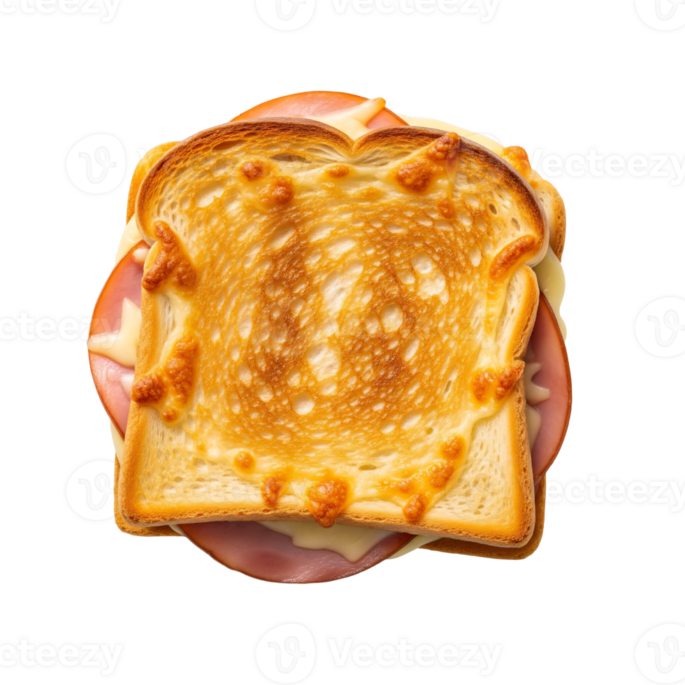 Croque Monsieur Sandwich Isolated on a transparent background 67227483 PNG