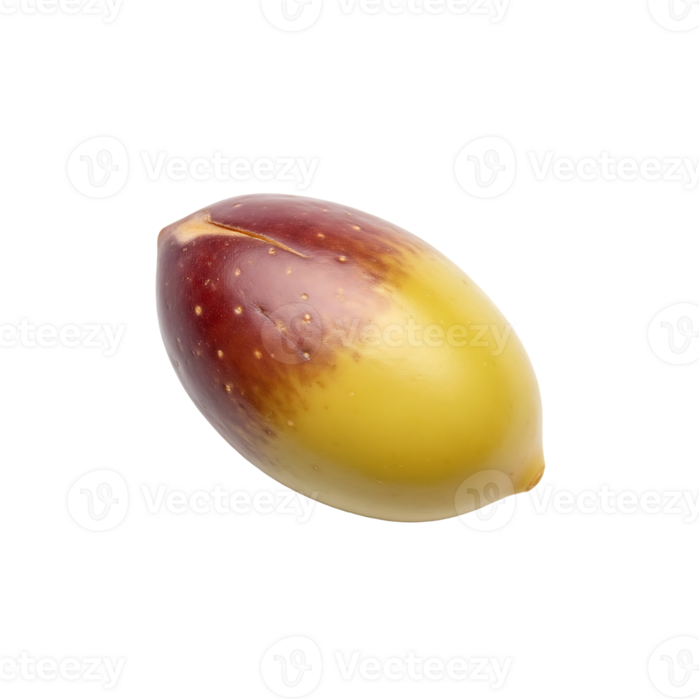 Red Yellow Buriti Fruit Isolated on a transparent background png