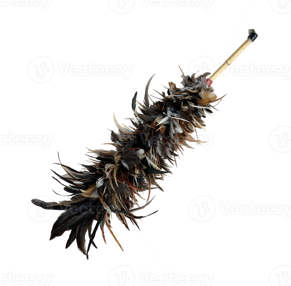 feather duster for cleaning tool isolated png