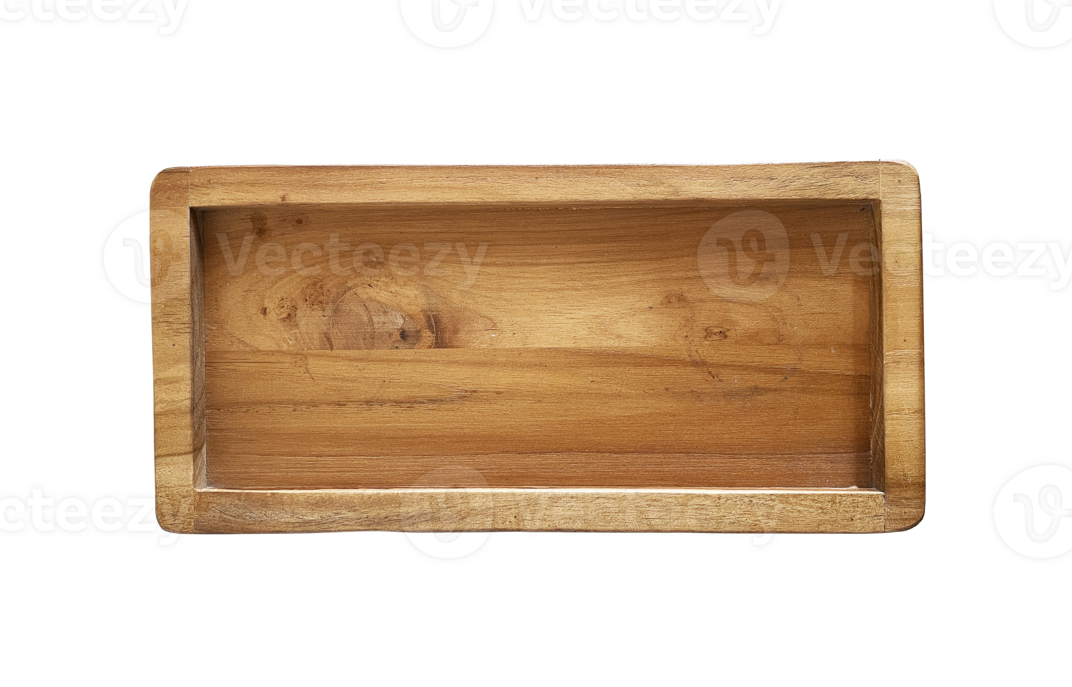wooden platter top view isolated png