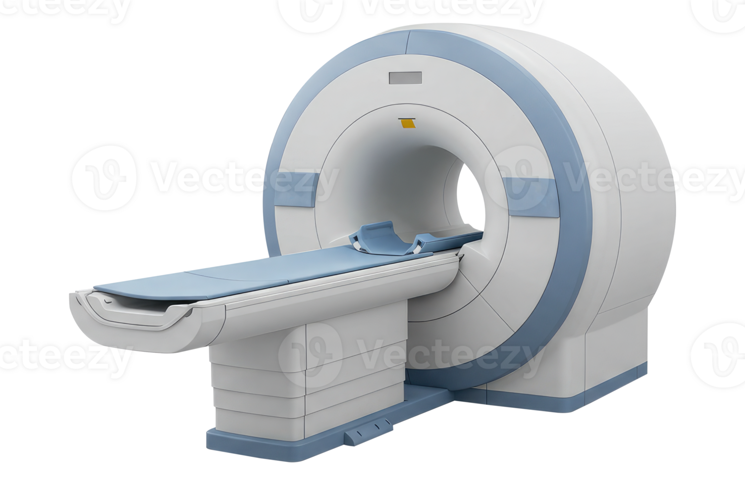 High-Tech Tomography Scanner for Medical Diagnosis. Cut Out, Clipping Path on Transparent Background. png