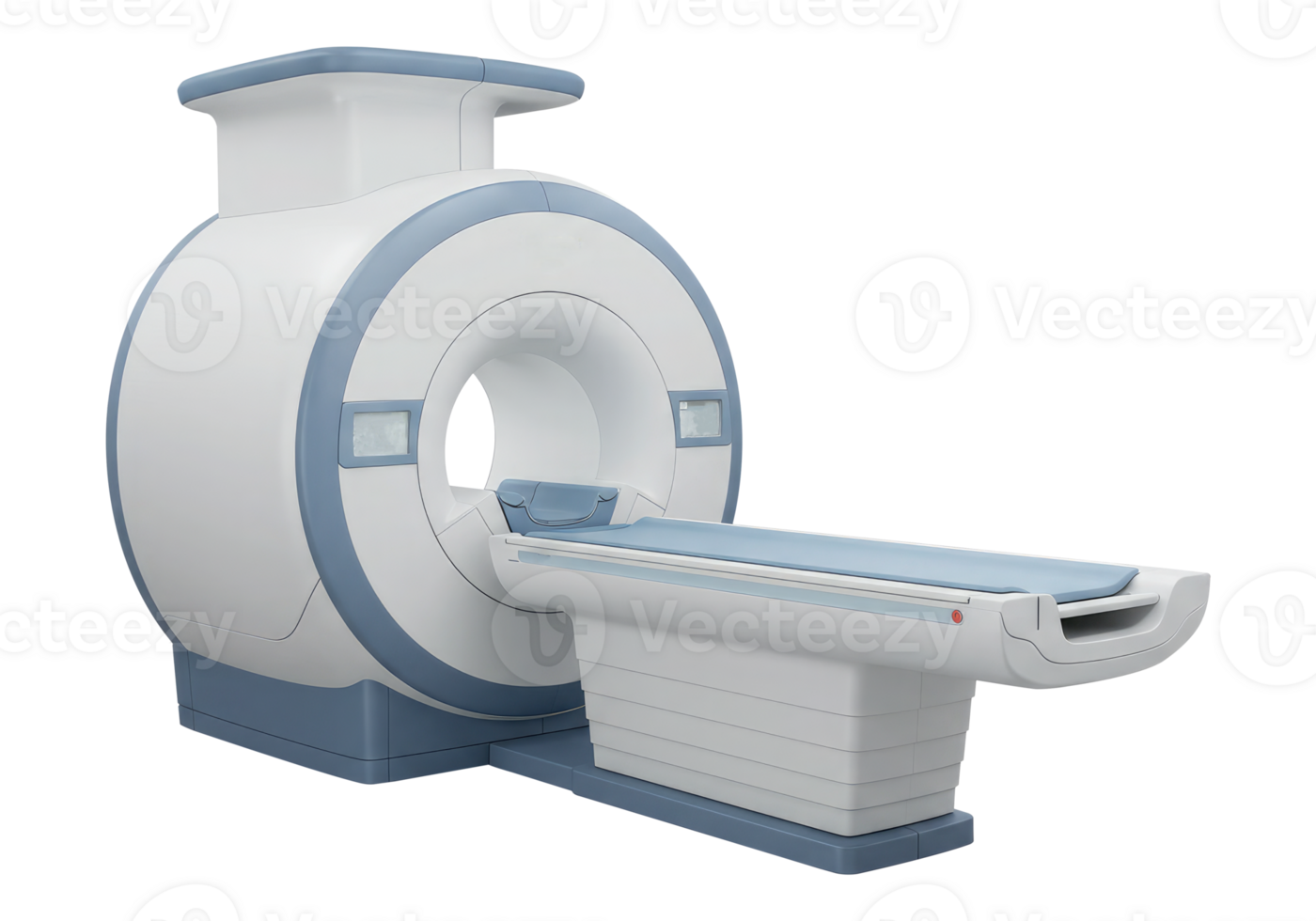 Magnetic Resonance Imaging Machine on a Transparent Background. Cut Out, Clipping Path. png