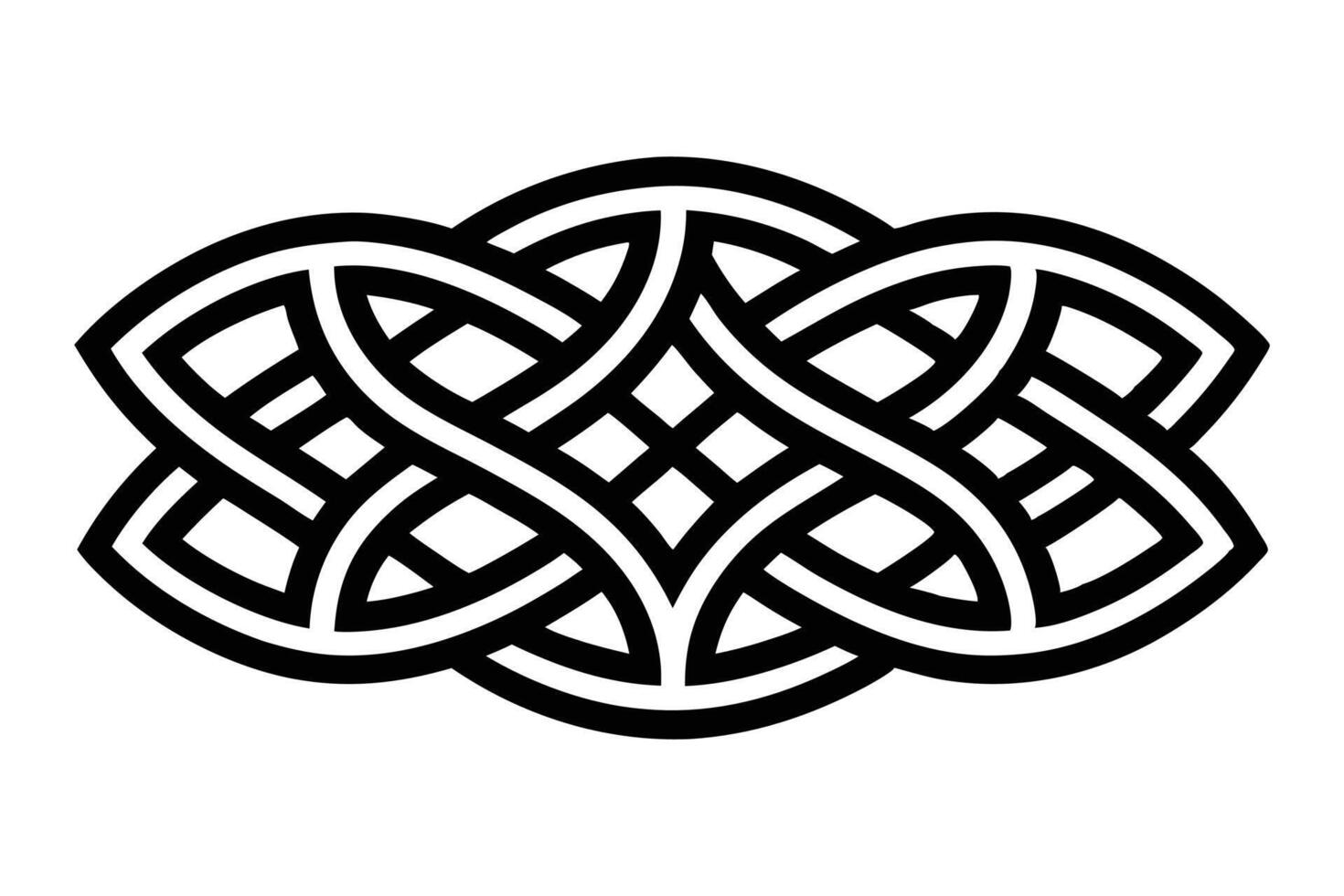celtic knot design illustration vector