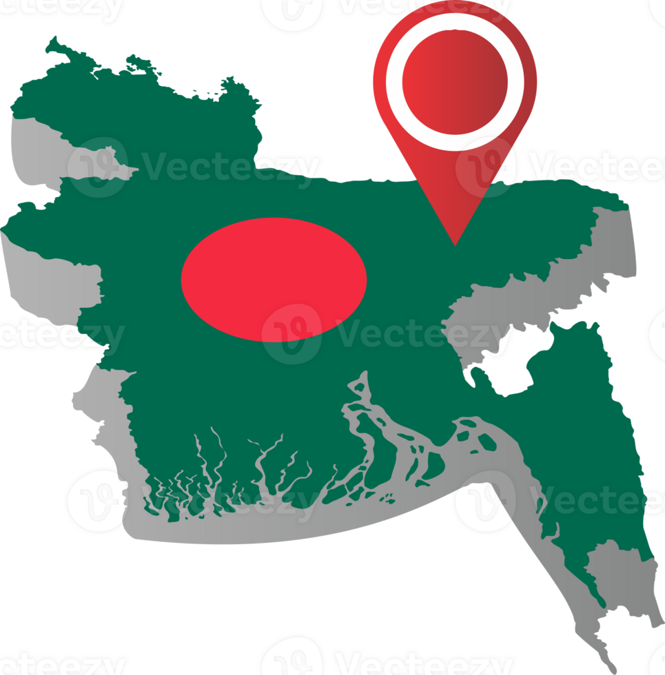Bangladesh country map png