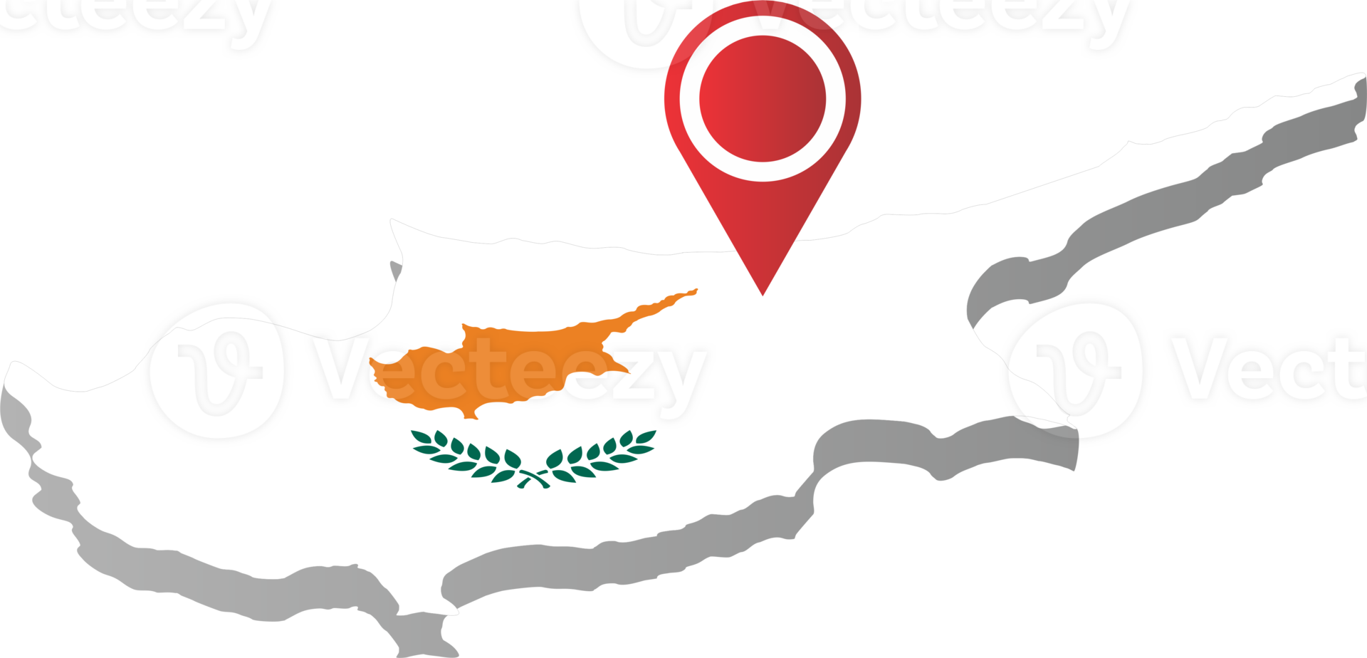 Cyprus country map png