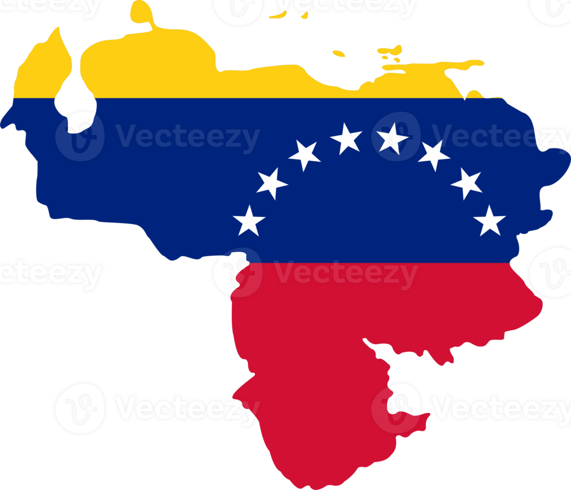 Venezuela country map location png