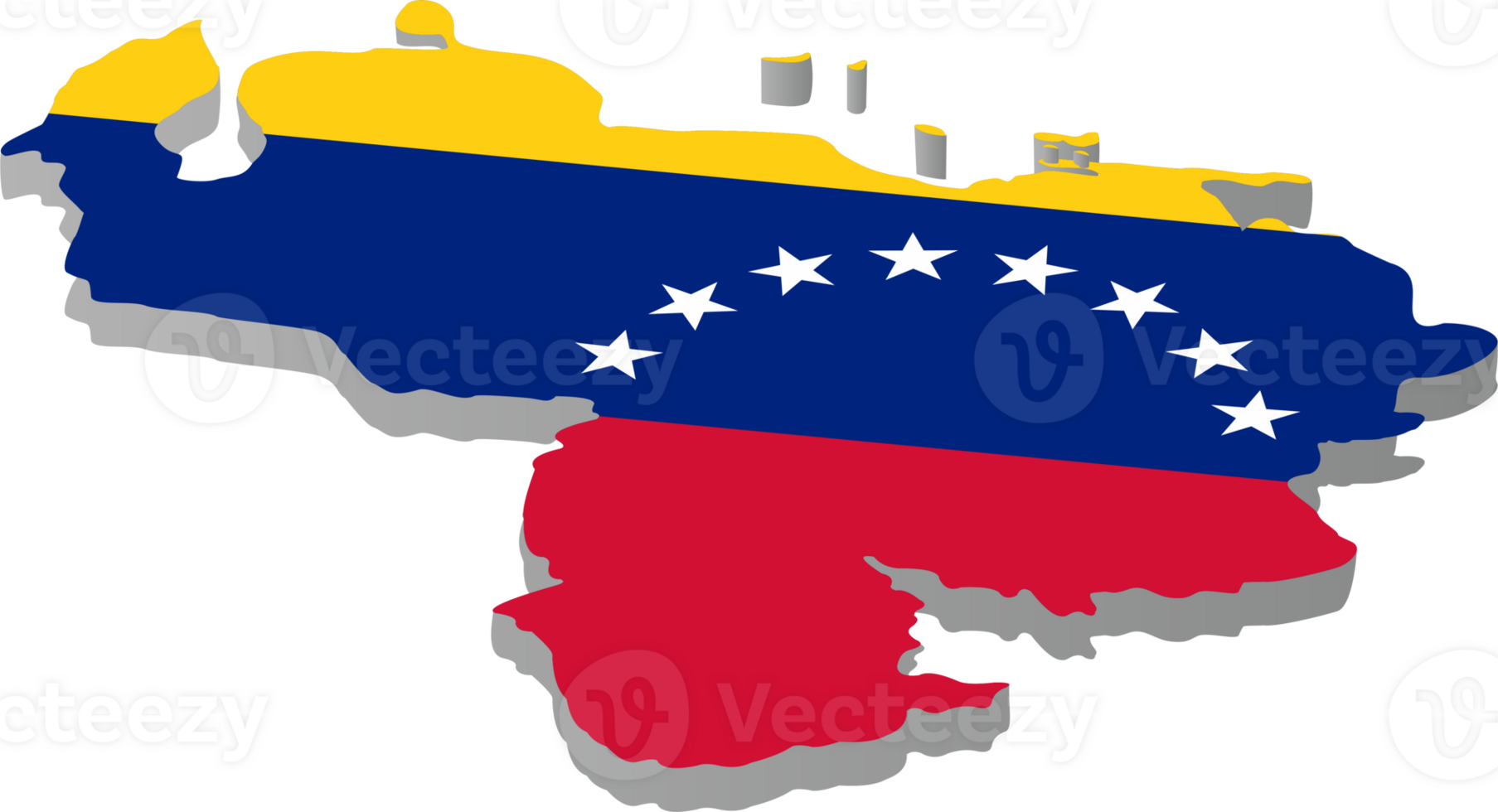 Venezuela country map location country png