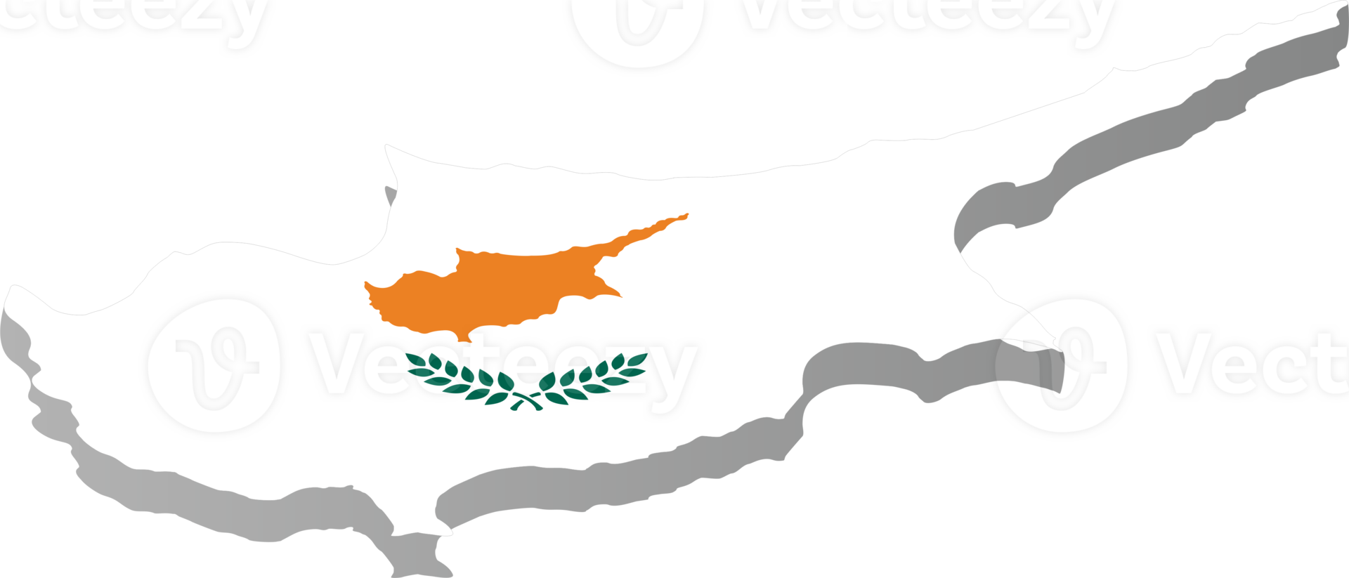 Cyprus country map location png