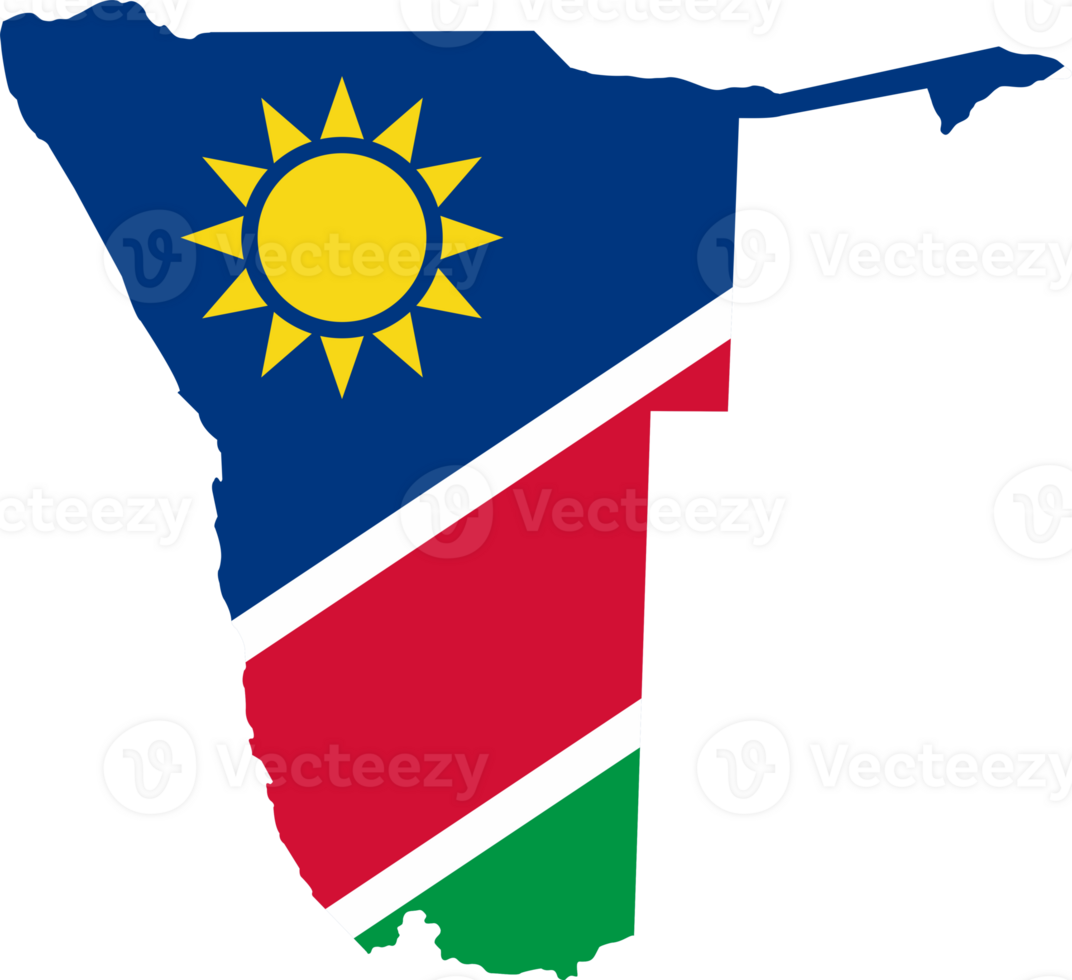 Namibia country map png