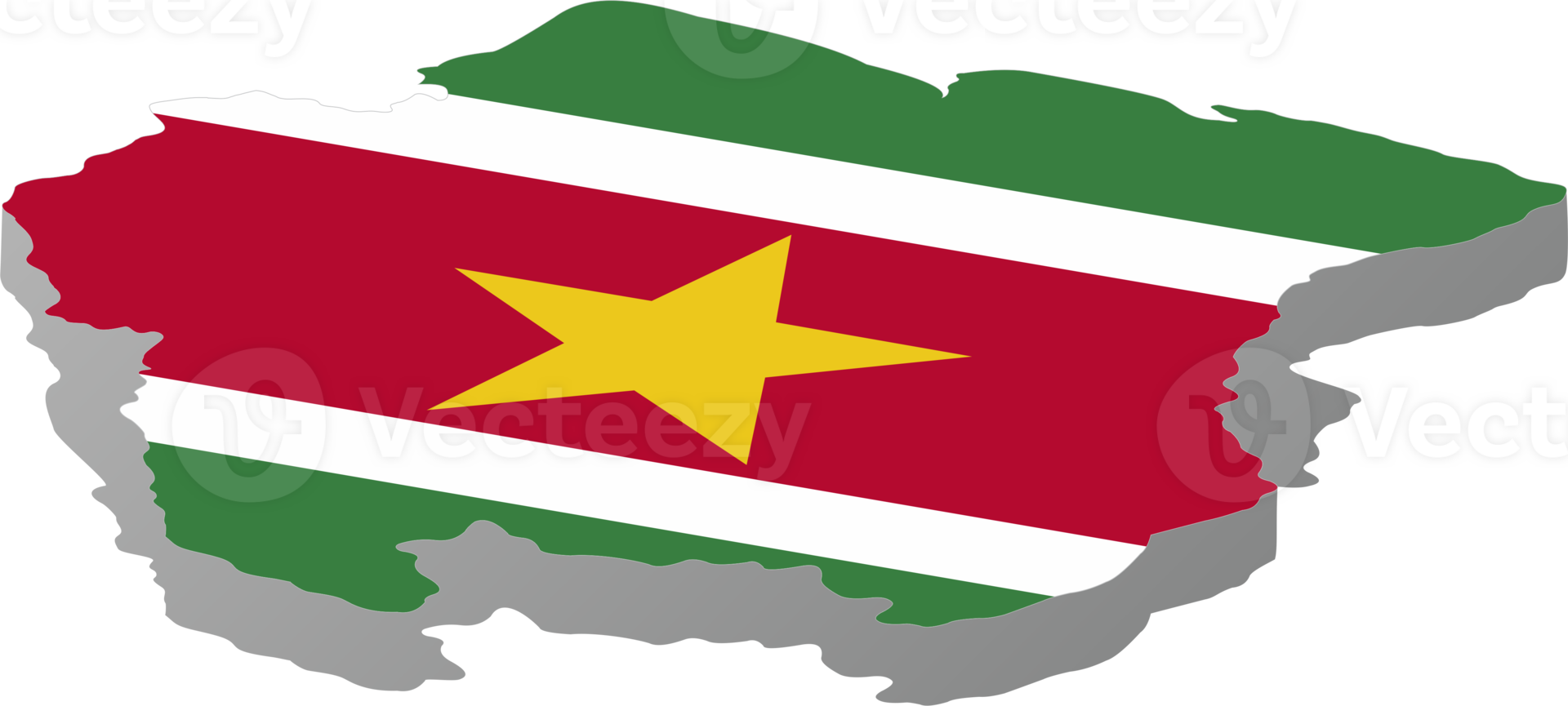 Suriname country map location png