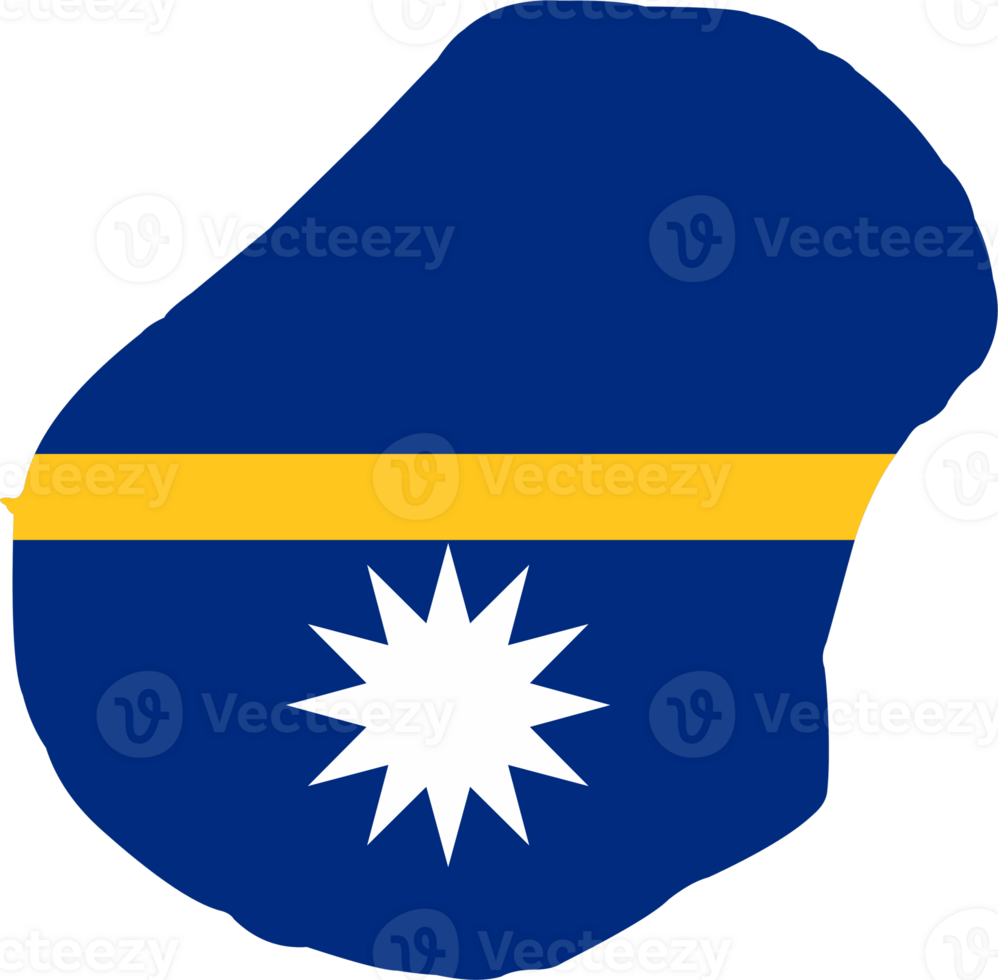 Nauru country map png