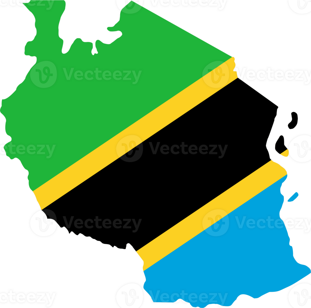 Tanzania country map location png