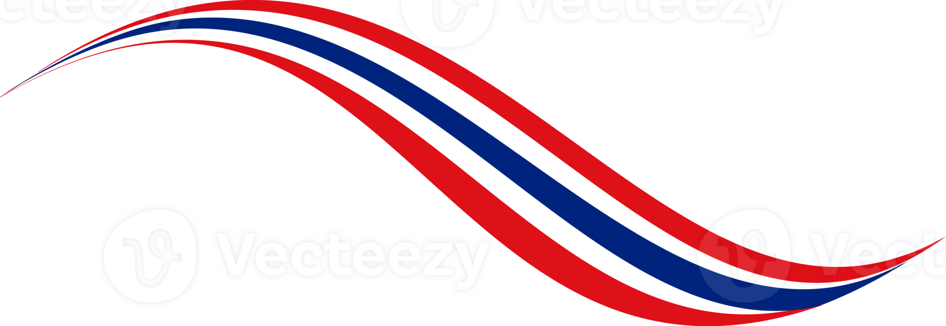 Thailand flag design line art png