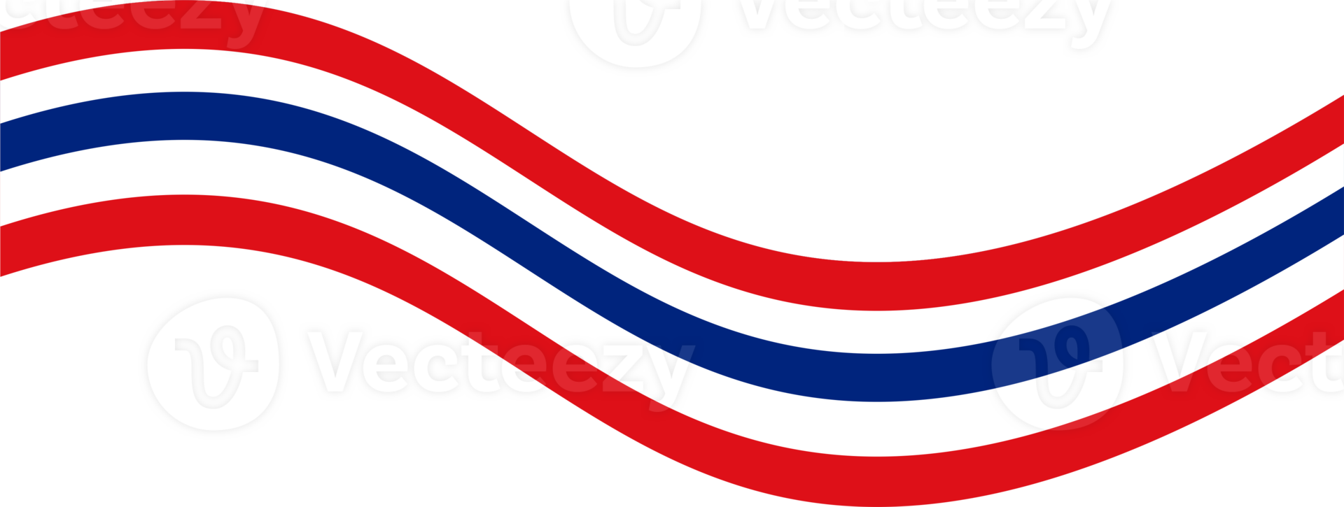 Thailand flag design line symbol png