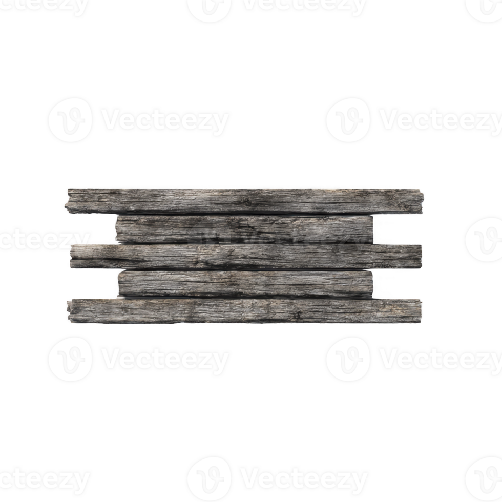 Rustic wooden sign made of weathered planks, showcasing vintage and natural aesthetic. aged wood texture adds character, making it ideal for decoration or signage png