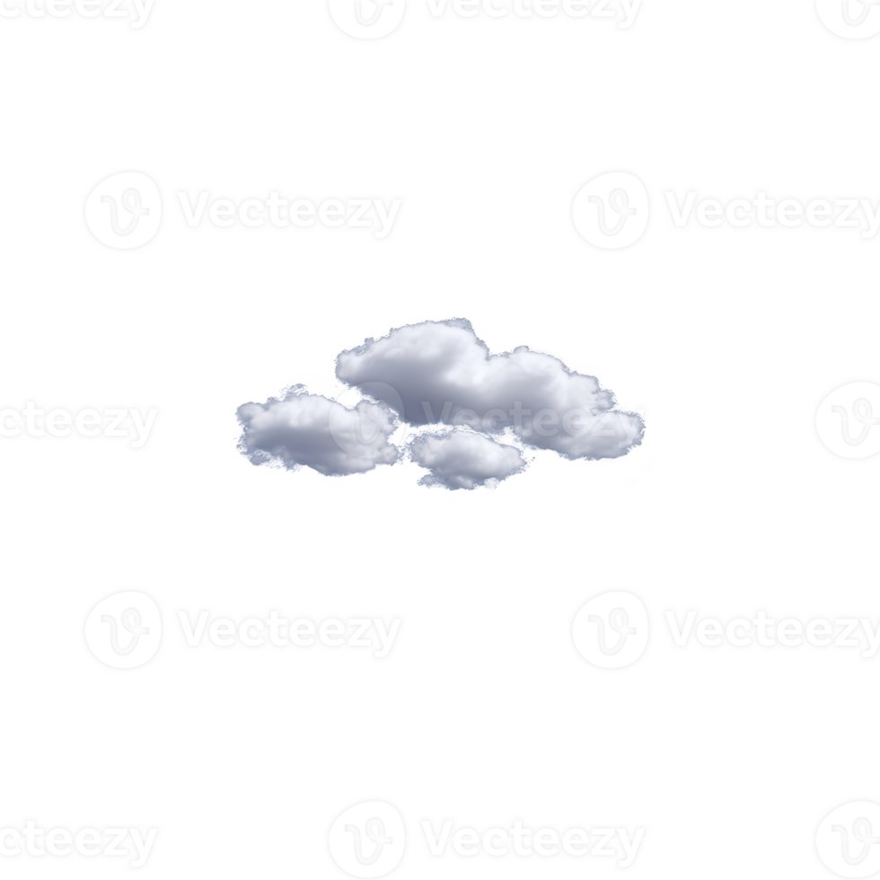 Fluffy white cloud floats against clear blue sky, evoking sense of calm and tranquility. cloud soft, billowy texture contrasts with vast openness of sky png