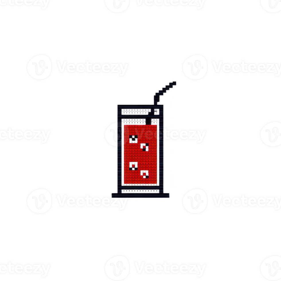 This features vintage mobile phone with red screen displaying pixelated hearts, evoking sense of nostalgia. design is simple and retro, reminiscent of early mobile technology.vintage mobile phone png