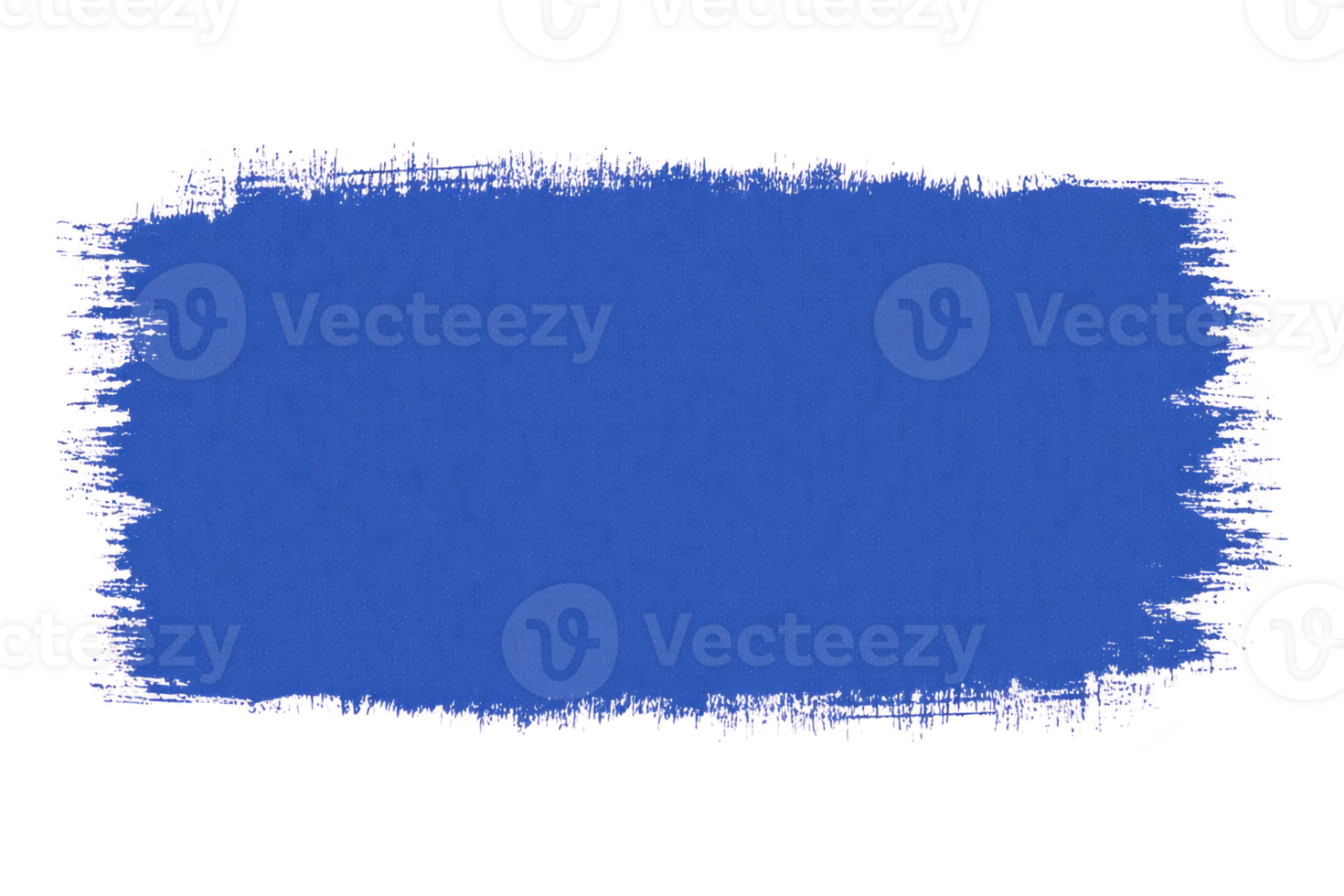Vibrant blue paint stroke with rough edges creates bold and artistic background, perfect for creative projects and designs. texture adds depth and interest to composition png
