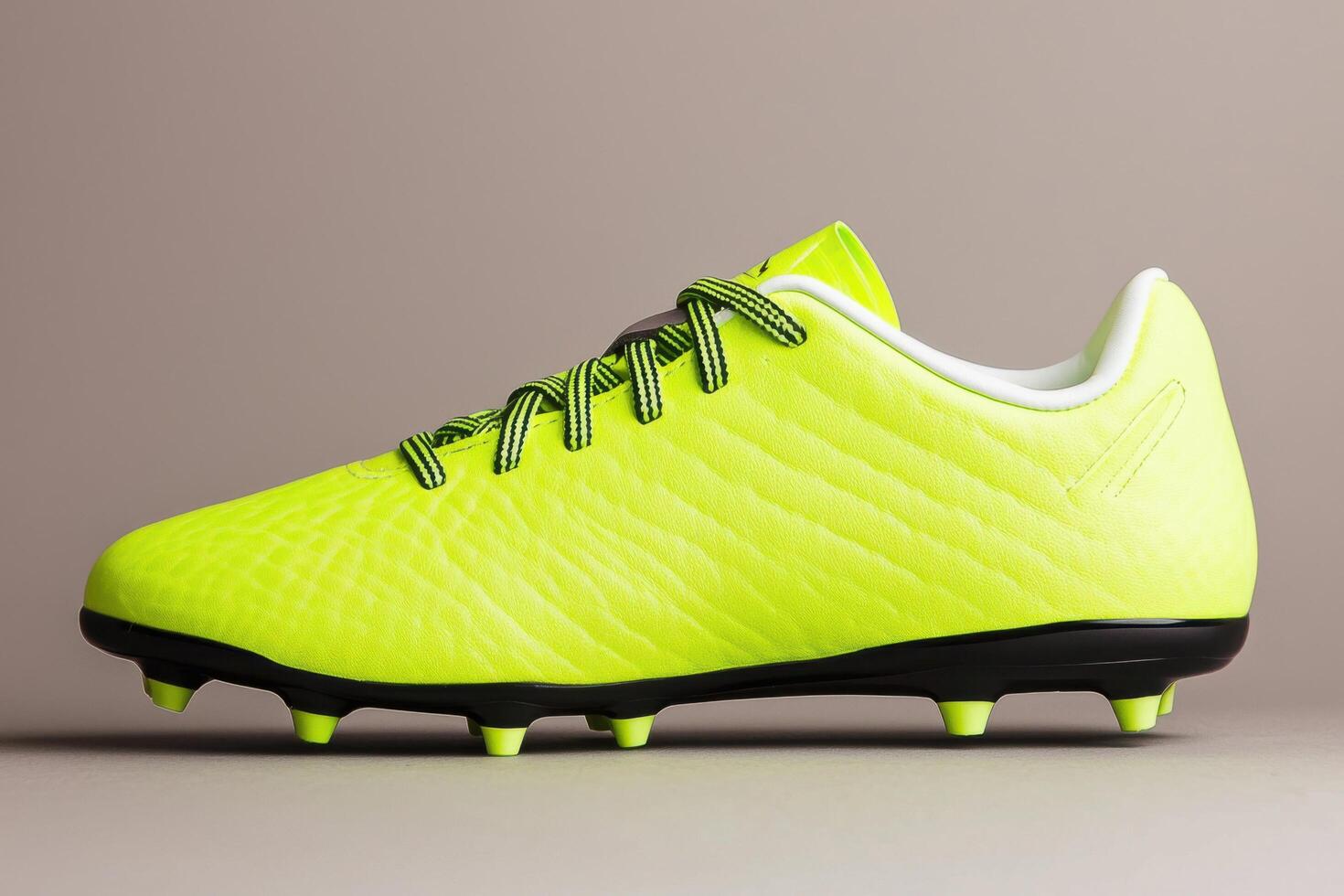 Neon Yellow Soccer Cleats High Performance Football Footwear for the Modern Athlete. Designed for speed, agility, and superior com photo