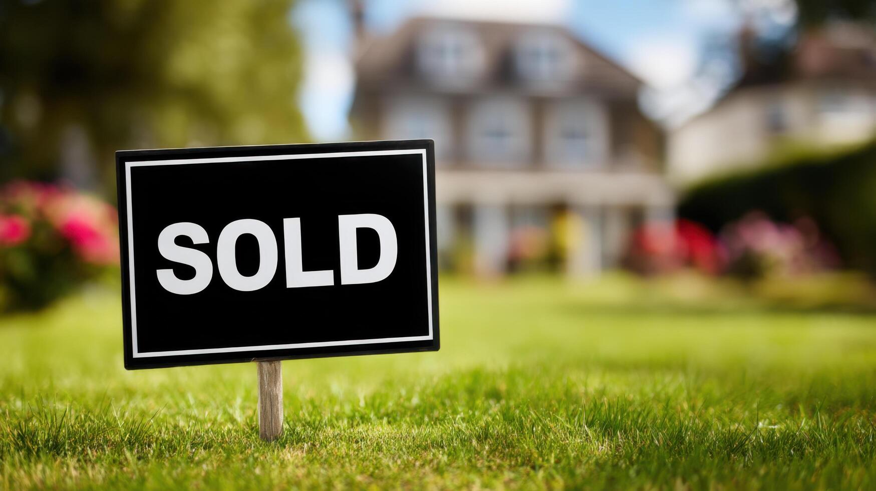 House Sold A Perfect Home in a Desirable Neighborhood. This stunning property boasts beautiful architecture and a lush lawn, makin photo
