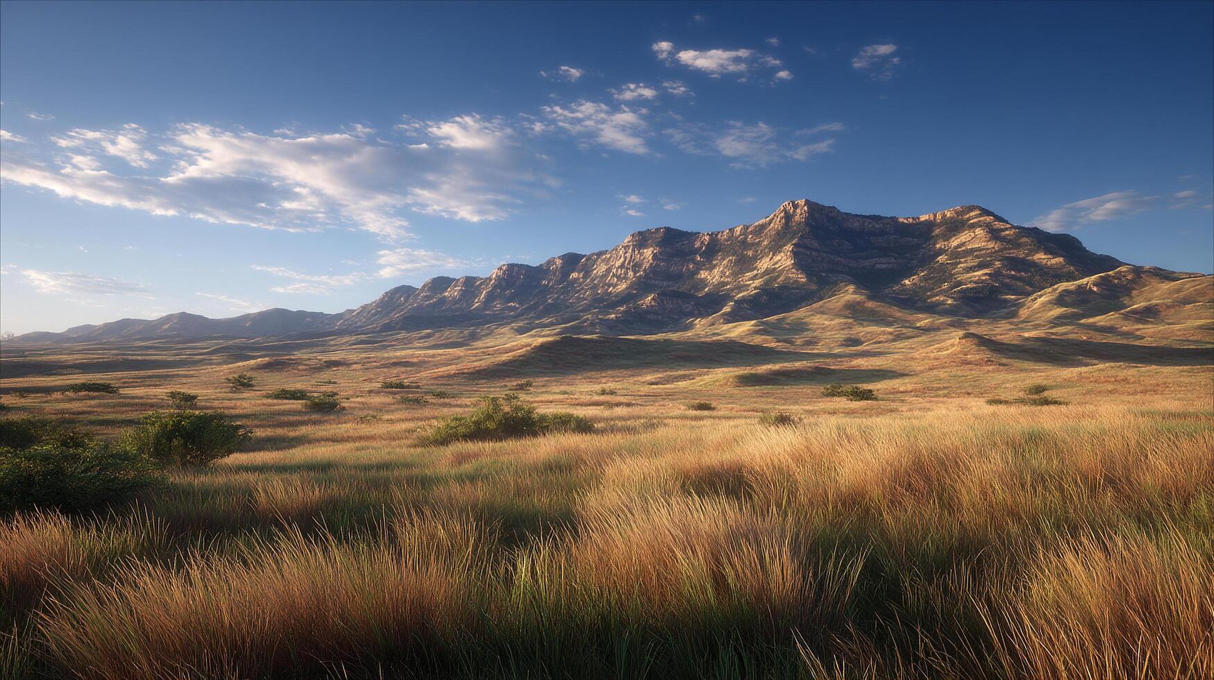 Beautiful natural scenery captured in photo style