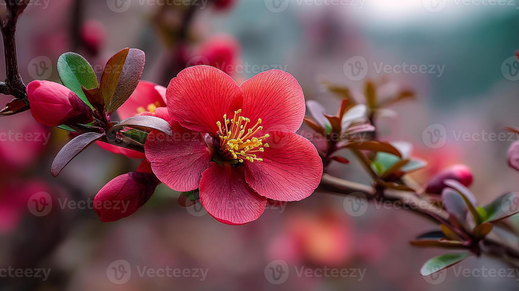 Bright vibrant flower with crisp natural textures and light wallpaper photo