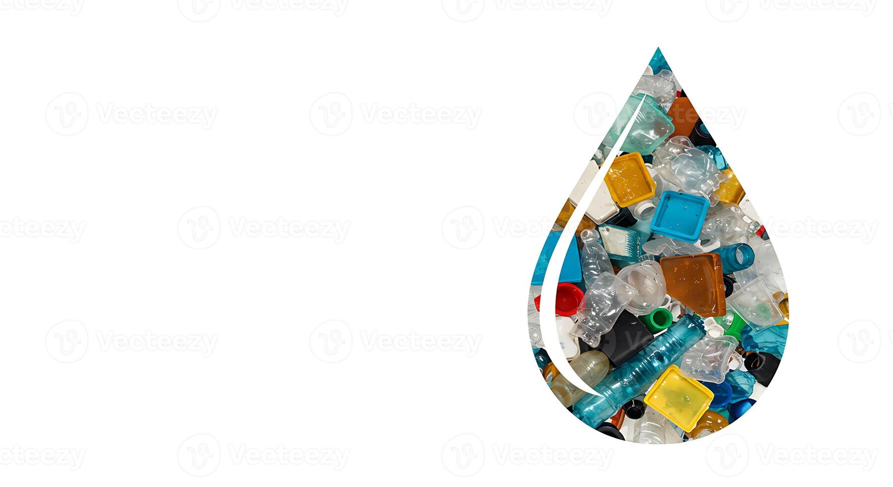 Plastic Pollution. A Drop in the Ocean photo