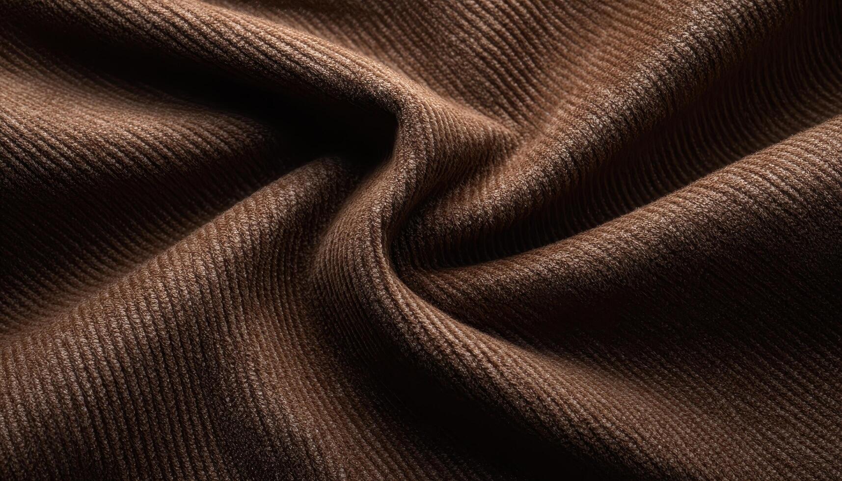 Texture background of velours khaki fabric close up, backdrop, wallpaper. photo