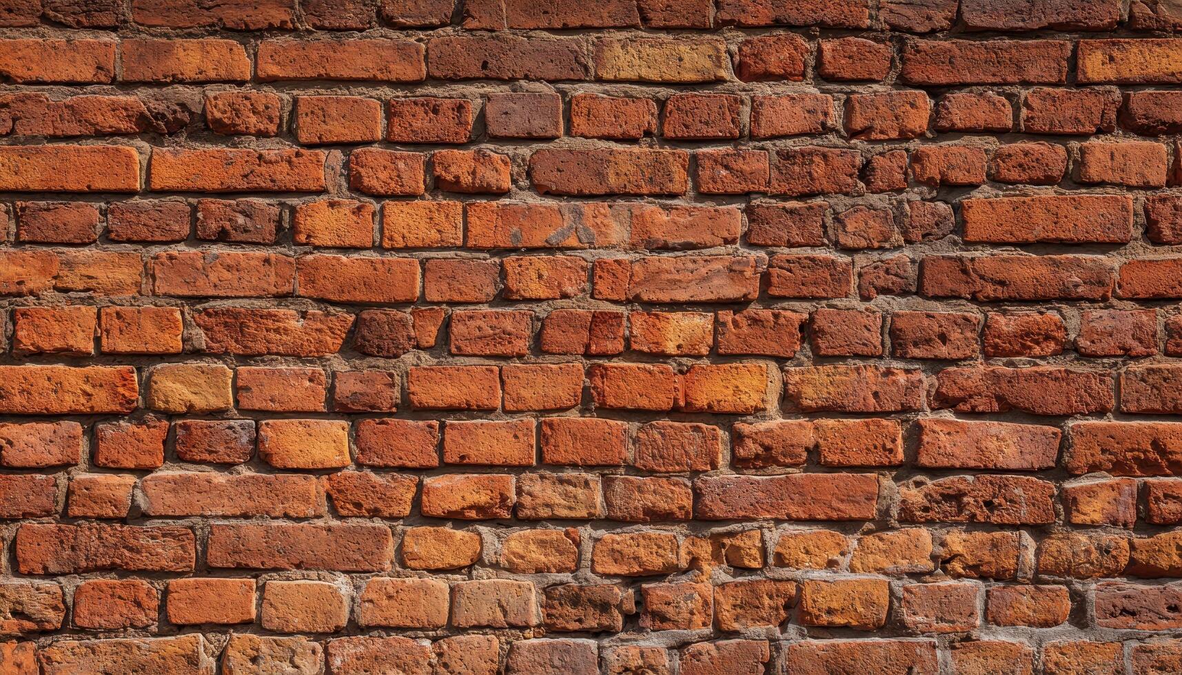 old brick wall of an ancient building. red masonry of stone blocks as background photo