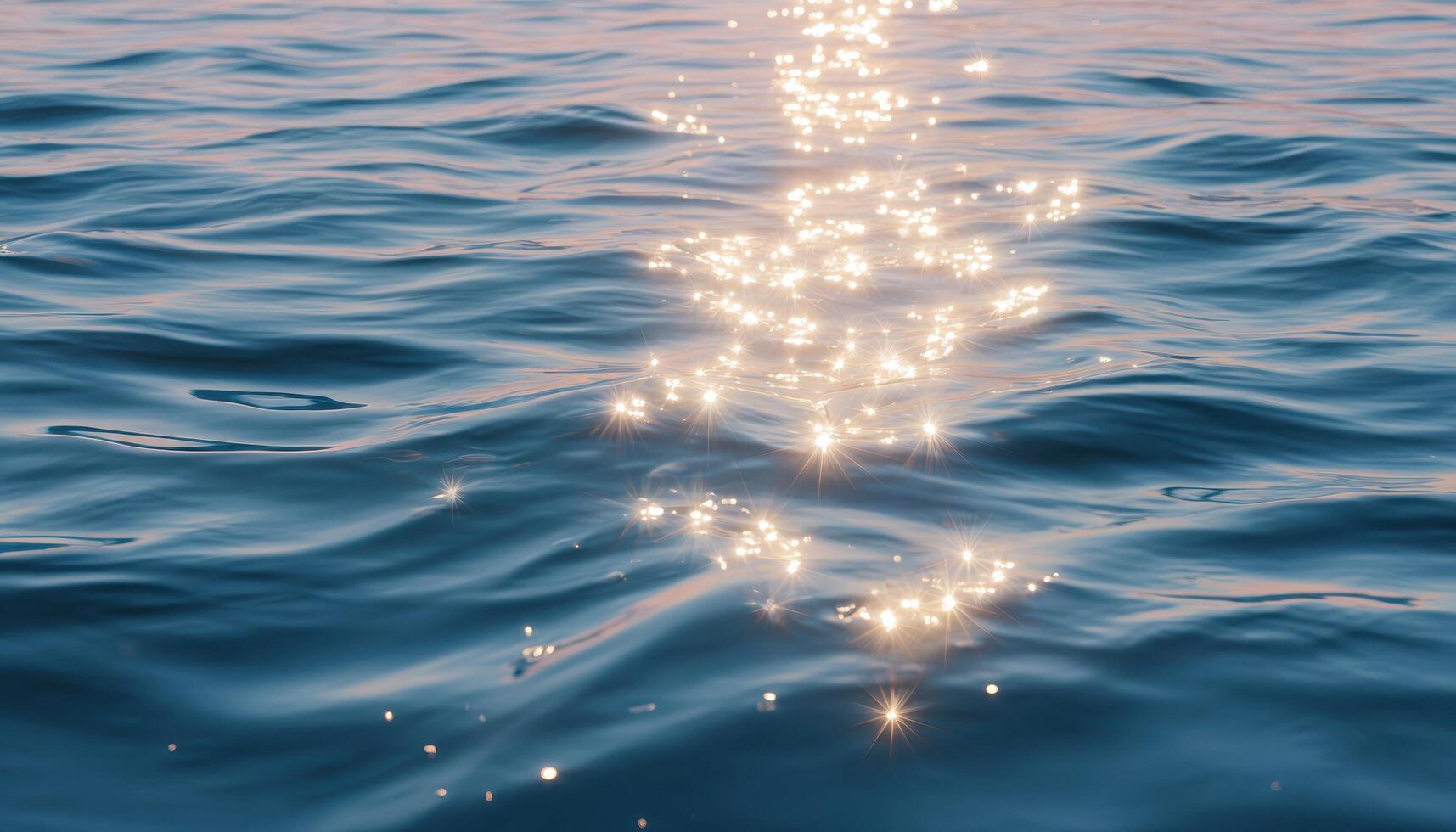 Morning sunlight reflecting on calm lake water nature scene tranquil view photo