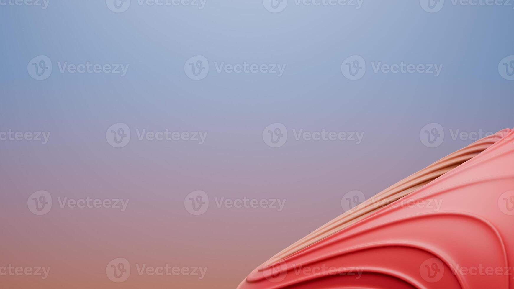 A red and orange abstract background with a curved shape photo