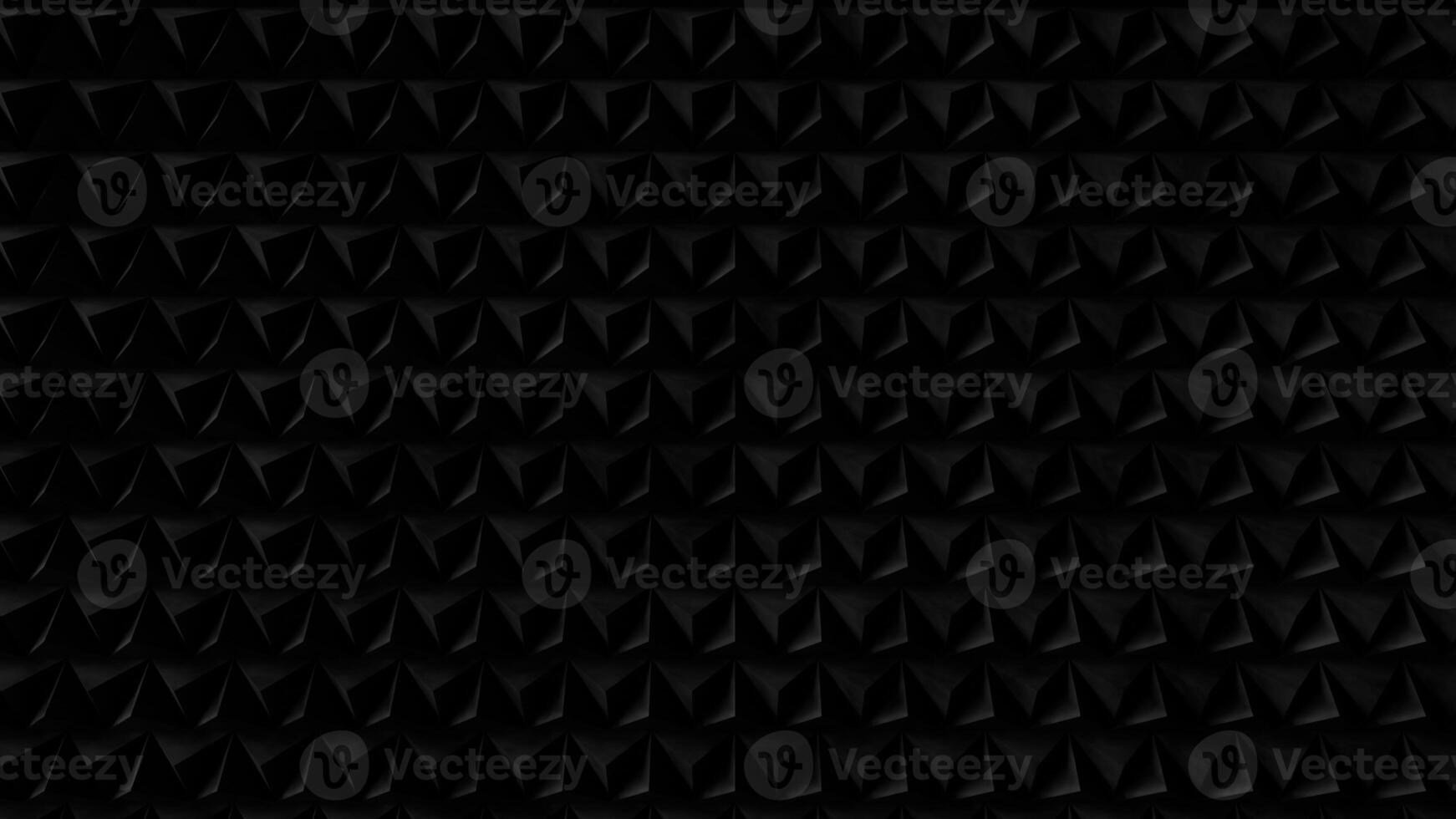 A black background with many triangles on it photo