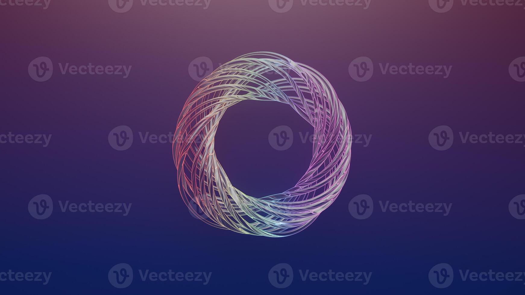 A colorful circle with a line in the middle photo