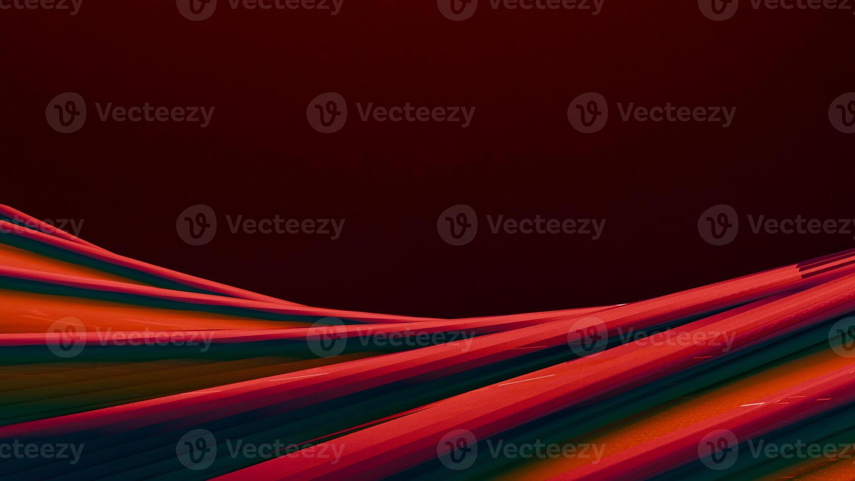 A red and black background with a wave pattern photo