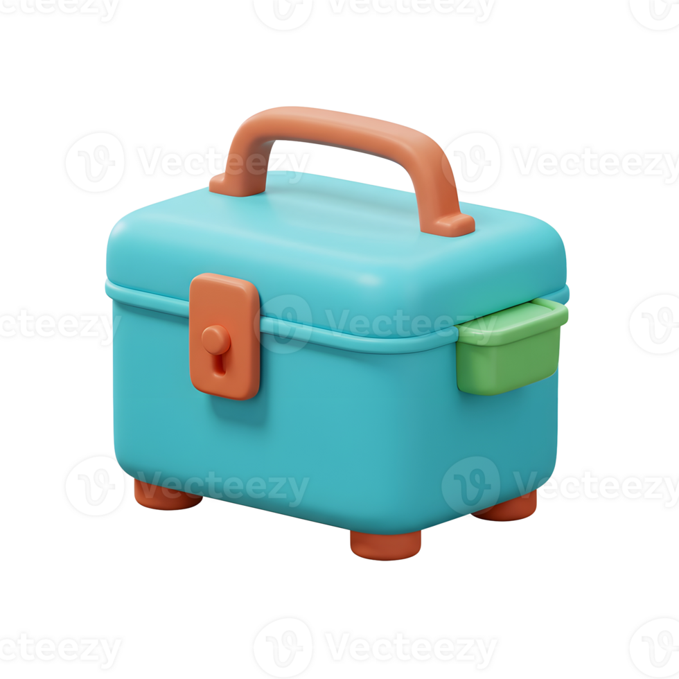 3D Lunchbox Container Food Storage Meal Carrier Picnic png
