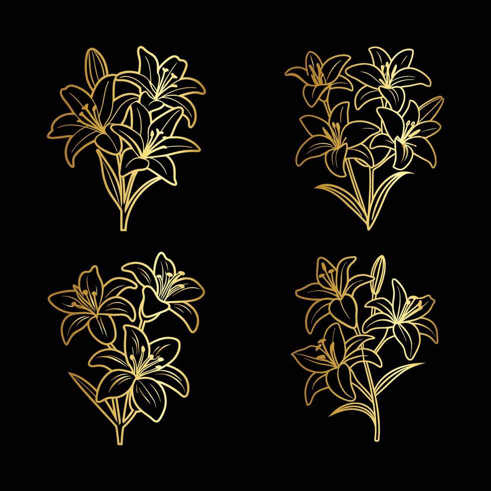 Elegant Floral Border Design vector