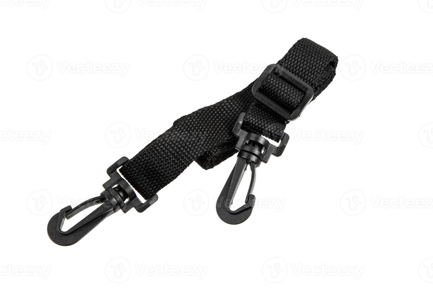 Black nylon utility strap photo