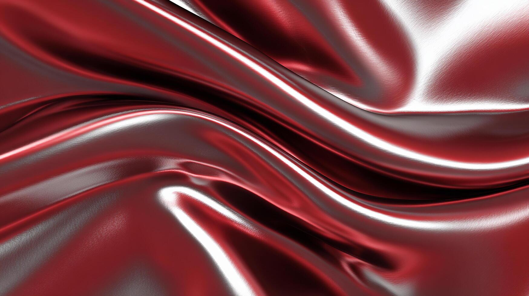 Lustrous wave patterns in rich abstract background style photo