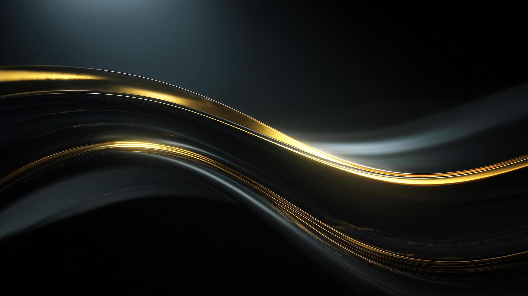 Abstract luxury wave texture with high-resolution smooth gradients photo