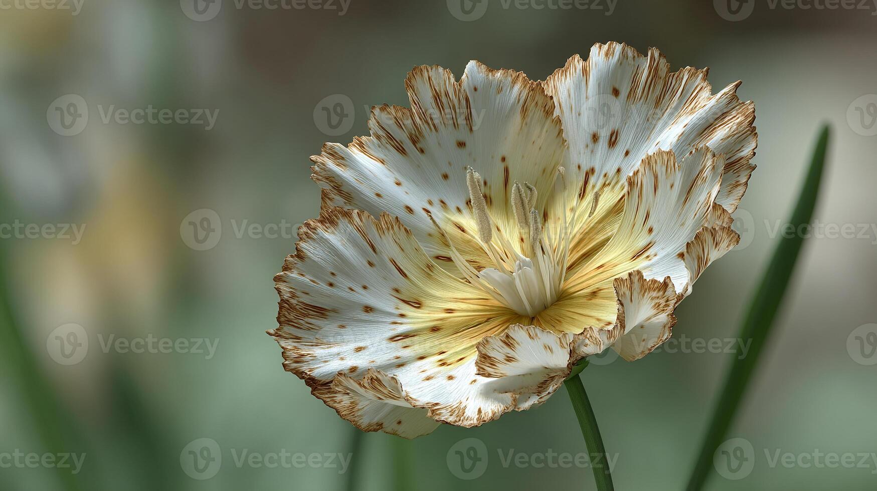 Fresh flower with detailed petal texture wallpaper photo