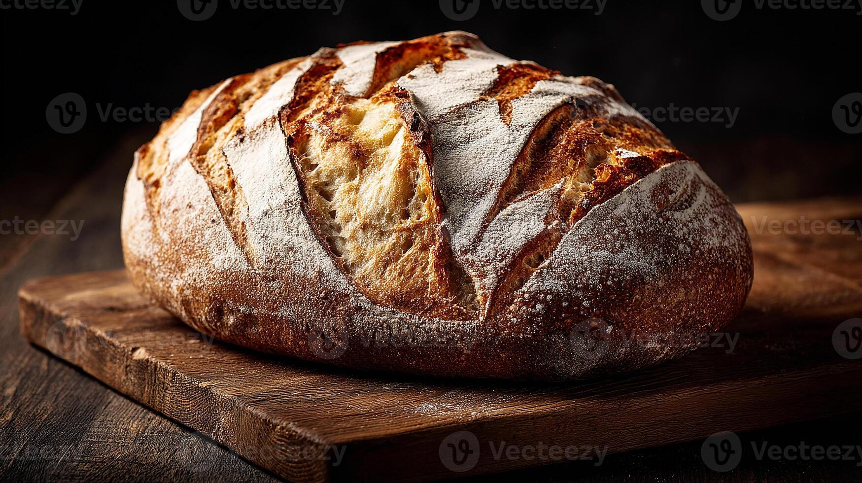 Artisan bread textures captured in rich high resolution wallpaper photo