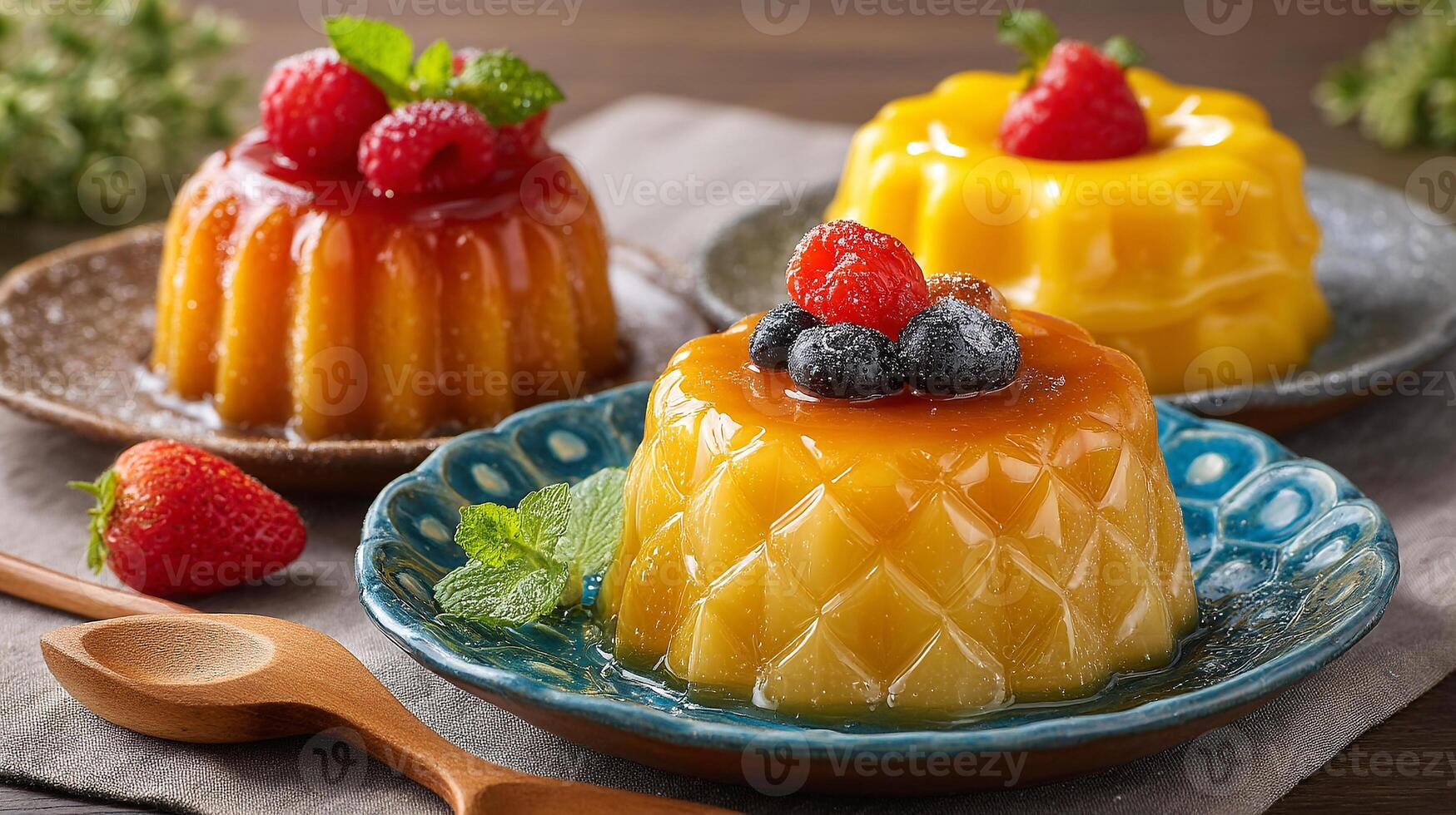 Clear photography photo of tasty dessert close up