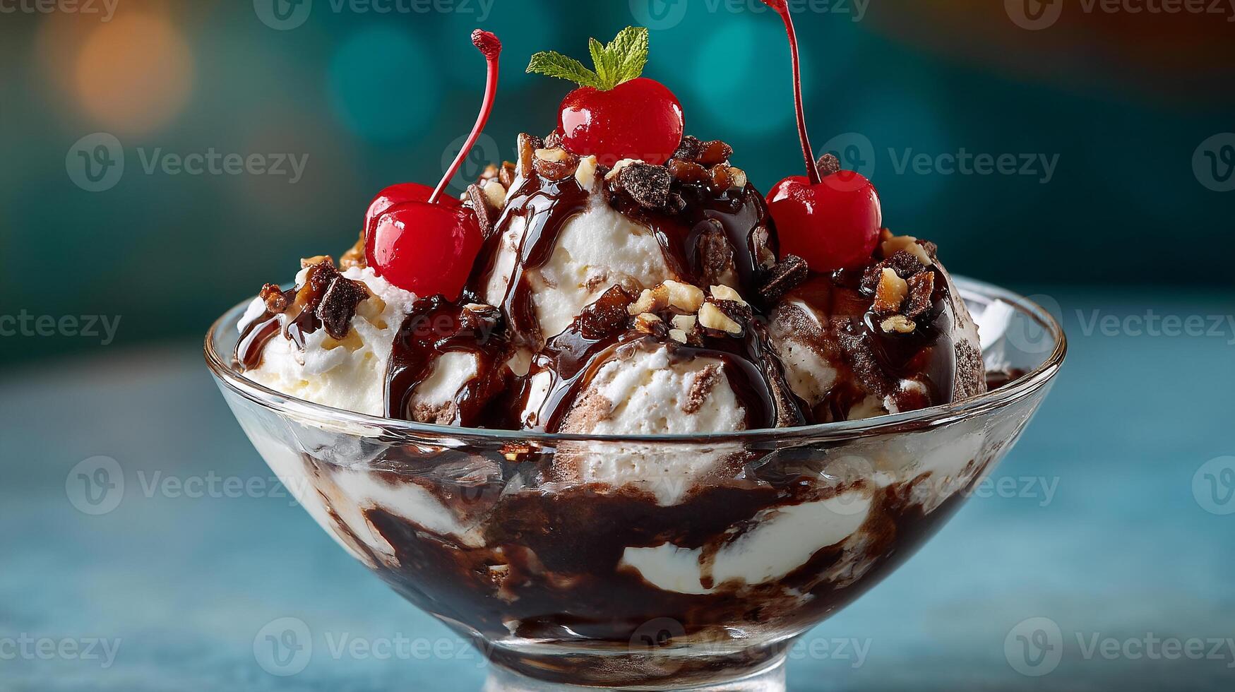 Sharp focus photography photo of dessert details