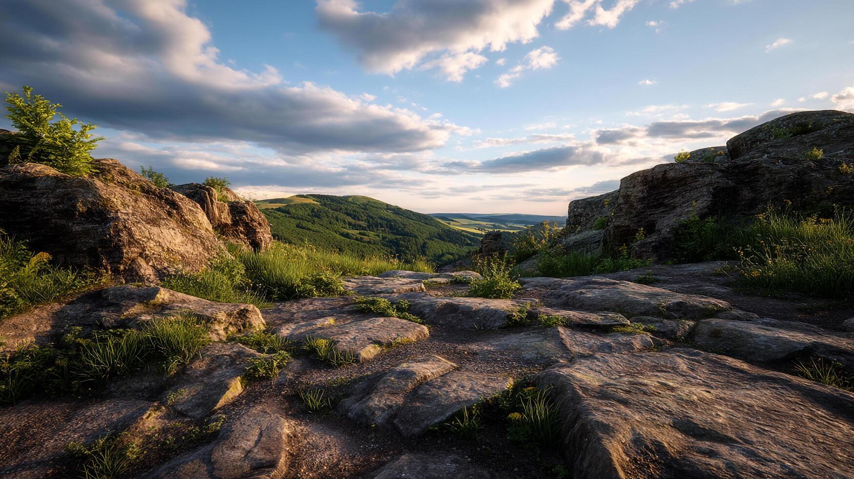 Detailed photo of natural scene with soft lighting and natural beauty