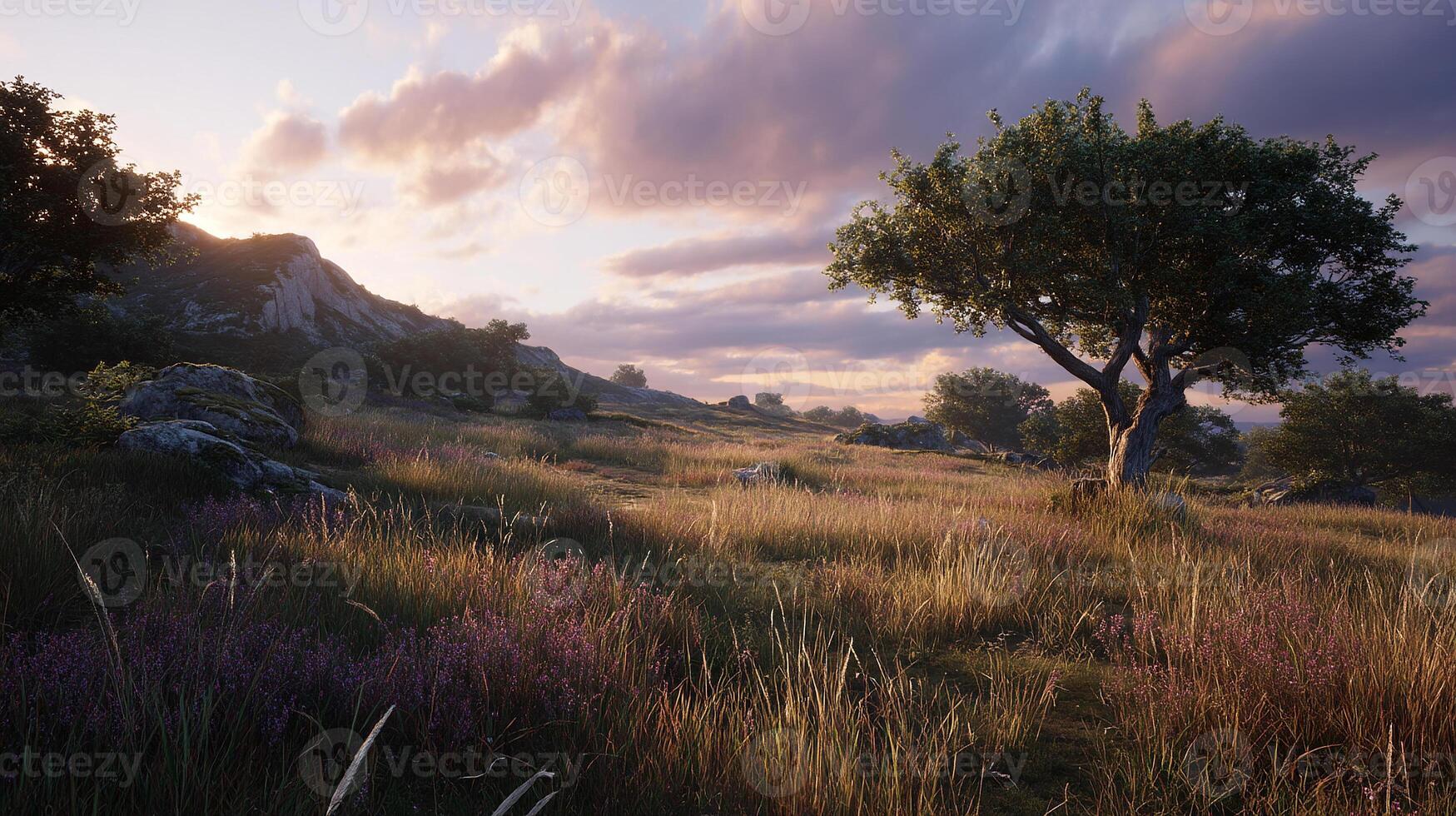High-detail image of soft and vibrant nature with natural beauty photo
